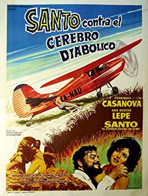 Santo contra el cerebro diabólico (1963) with English Subtitles on DVD on DVD